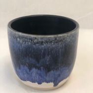 White and blue cup 8